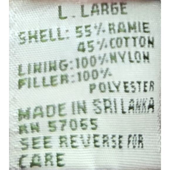 Vintage Wilderness Mens Large Plaid Quilted Insulated Jacket Button Down Chore - Picture 3 of 8